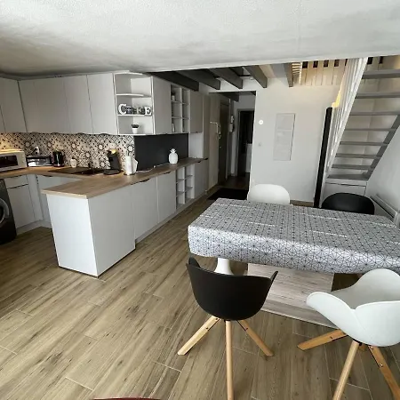 Appartement T3 Duplex Avec Terrasse, Parking Et Wi-fi Au Port - Fr-1-723-38